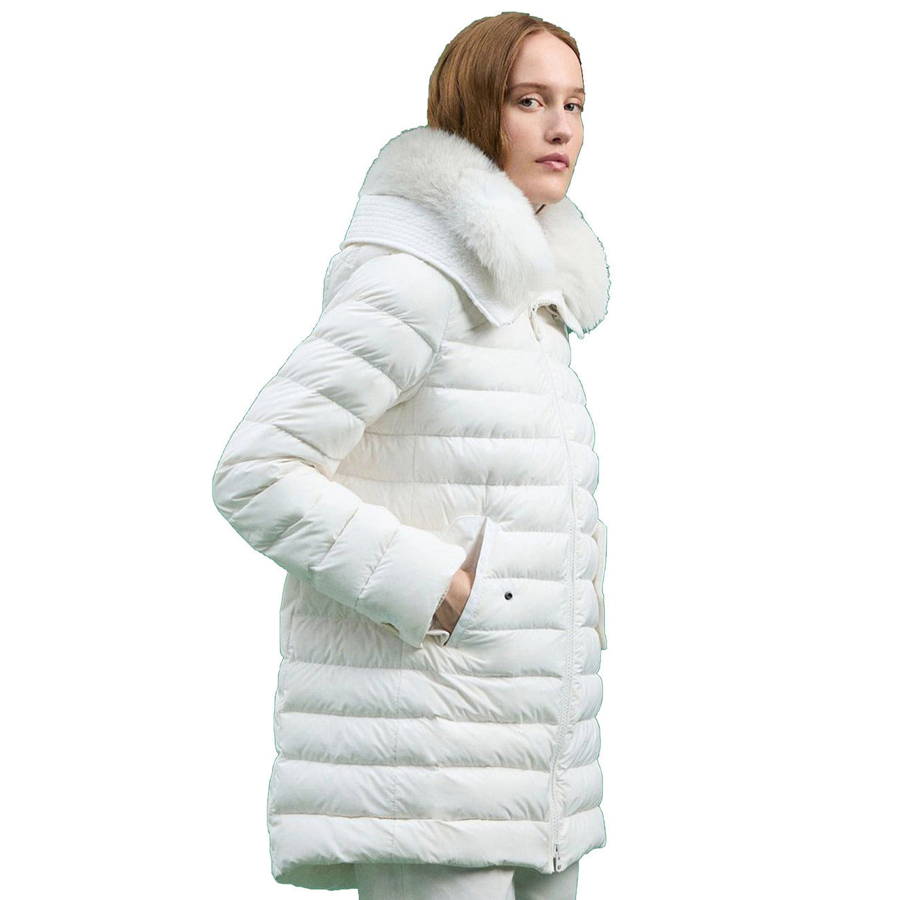 Peuterey Windjack Damen Weiß