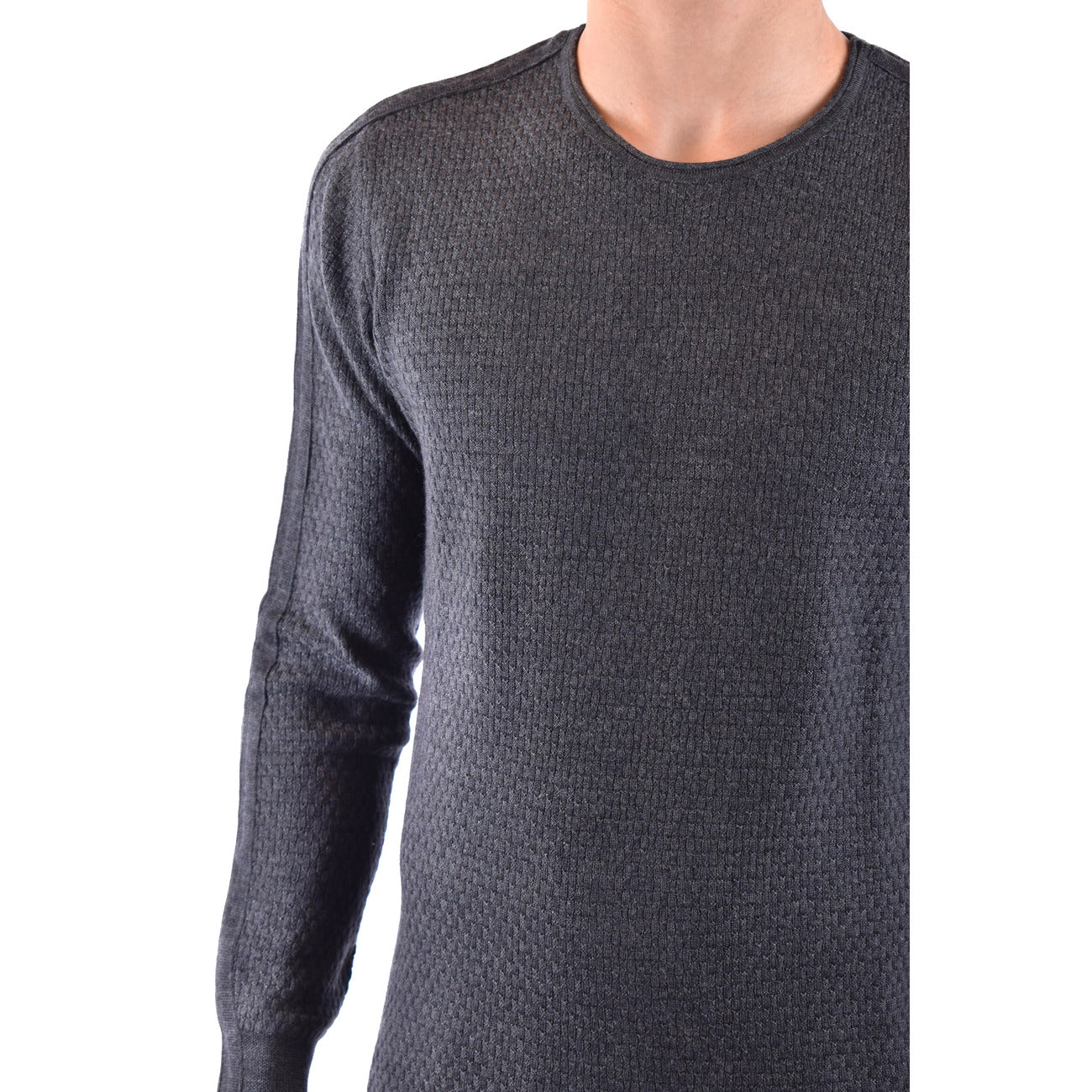 Paolo Pecora Strickmode Herren Grau #2431031