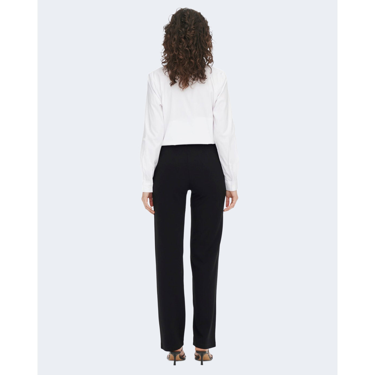 Jacqueline De Yong Broek Dames Zwart #2462453