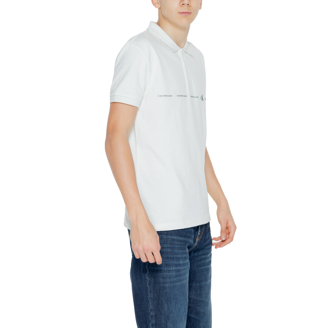 Calvin Klein Jeans Polo Top Heren Groen