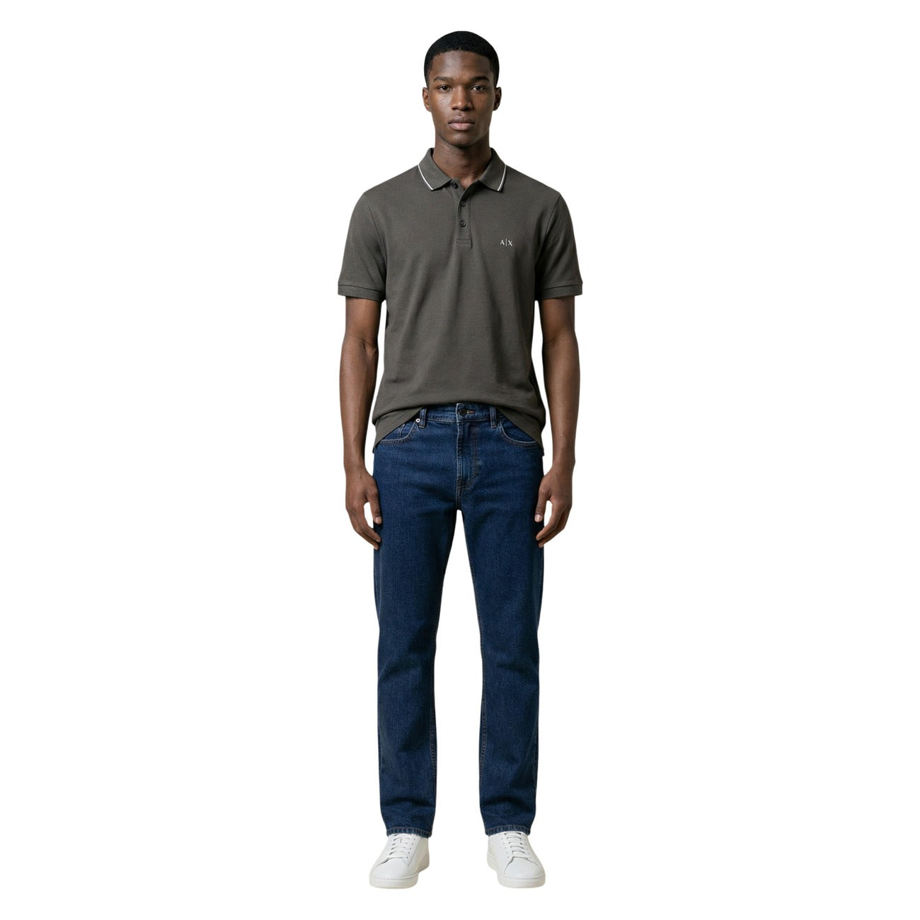 Armani Exchange Polo Top Herren Braun