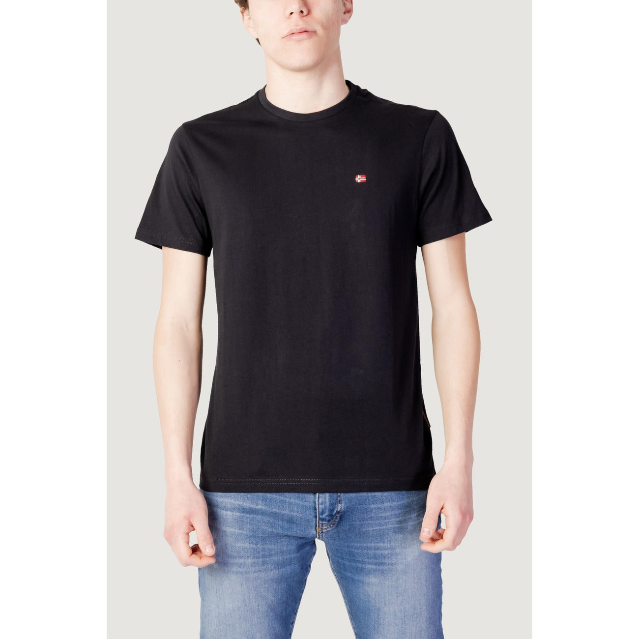 Napapijri T-shirt Heren Zwart