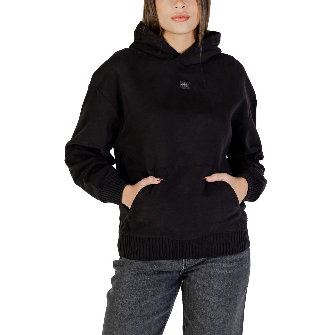 Calvin Klein Jeans Sweatshirt Damen Schwarz #2441799