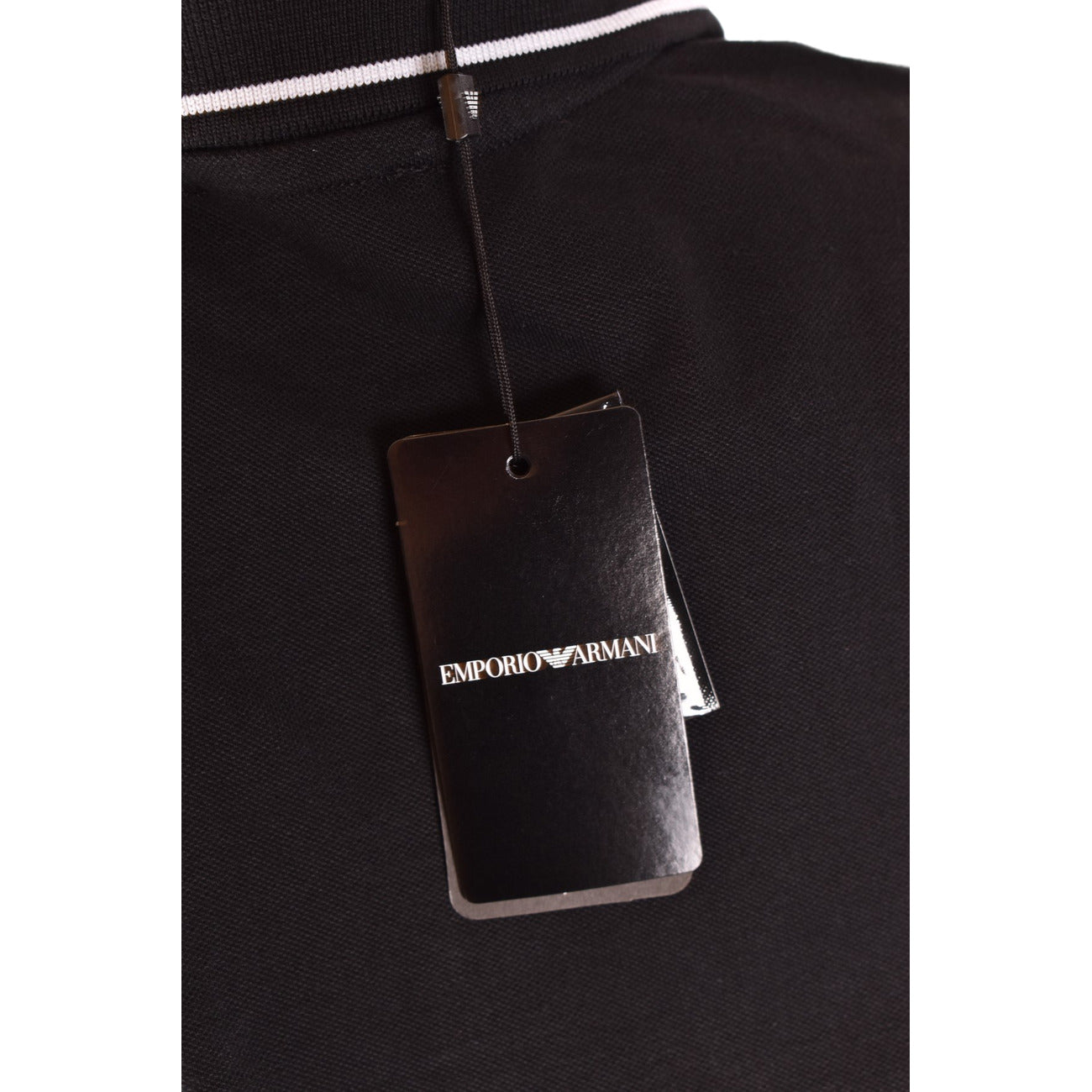 Emporio Armani Polo Top Dames Zwart