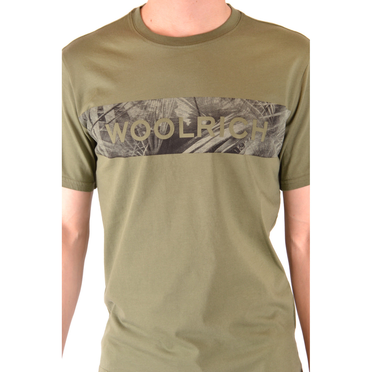 Woolrich T-shirt Heren Groen