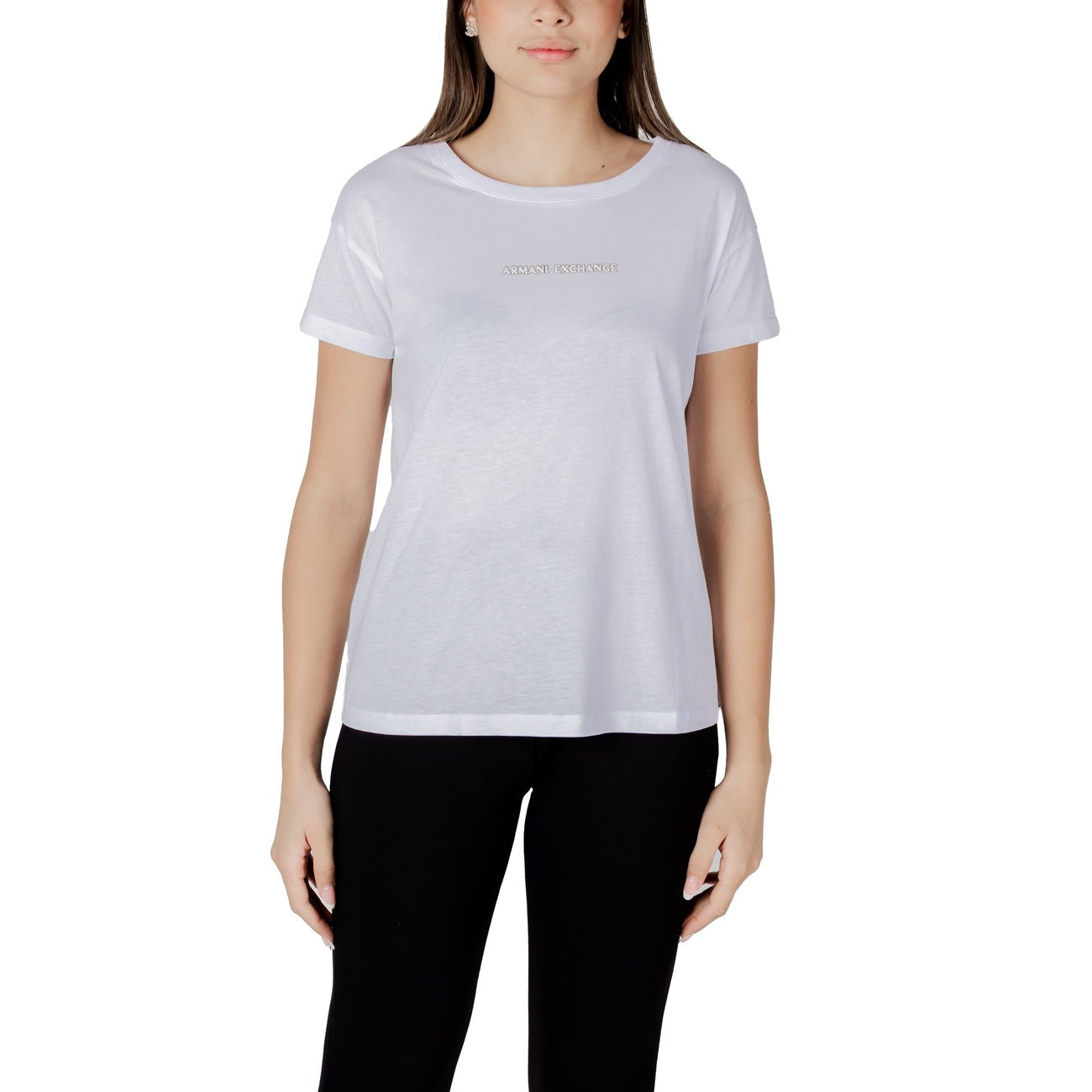 Armani Exchange T-shirt Dames Zwart #2418585