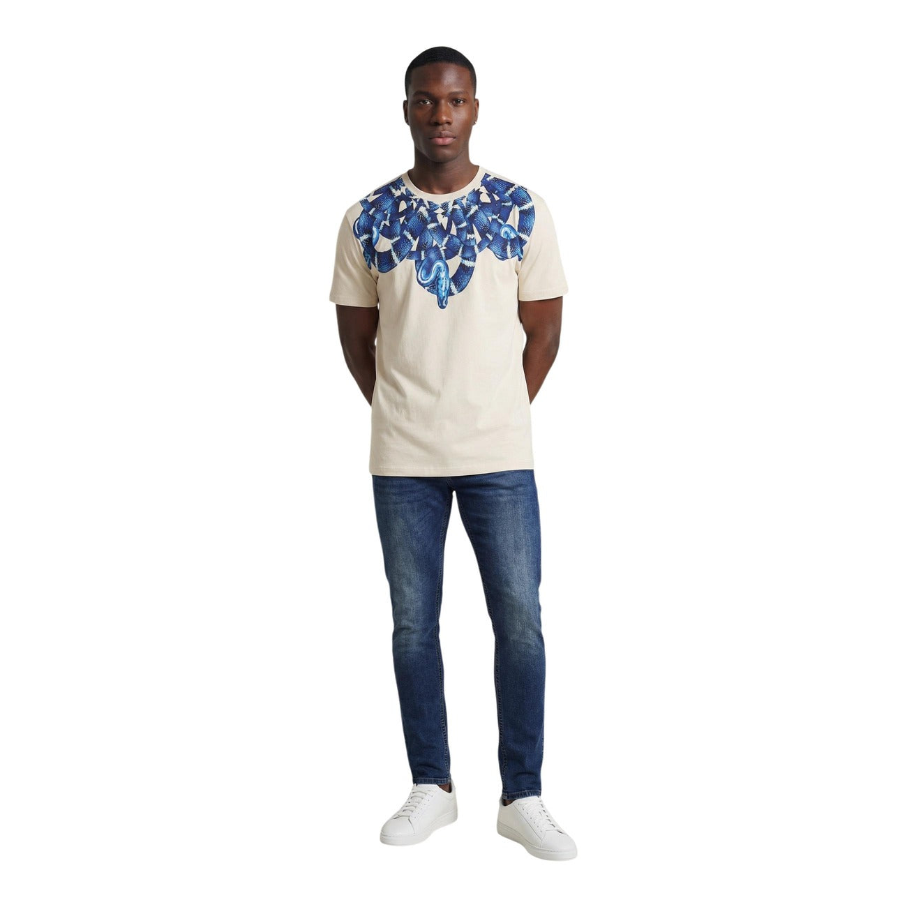 County Of Milan T-Shirt Herren Beige #2466369