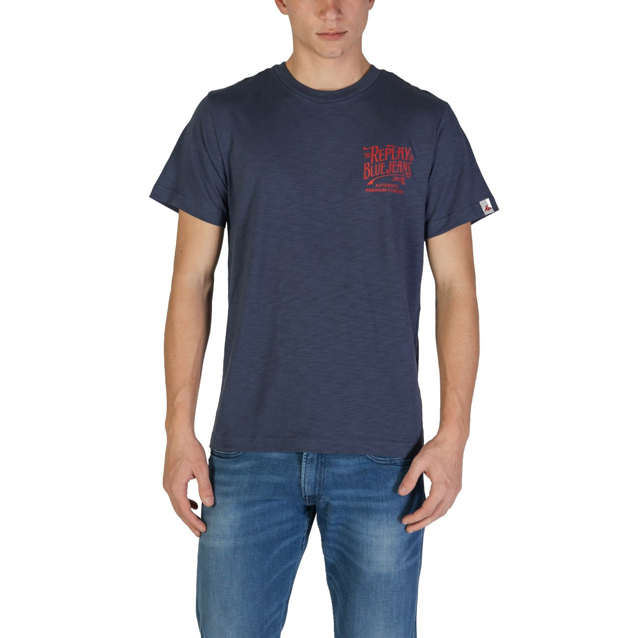 Replay T-shirt Heren Beige