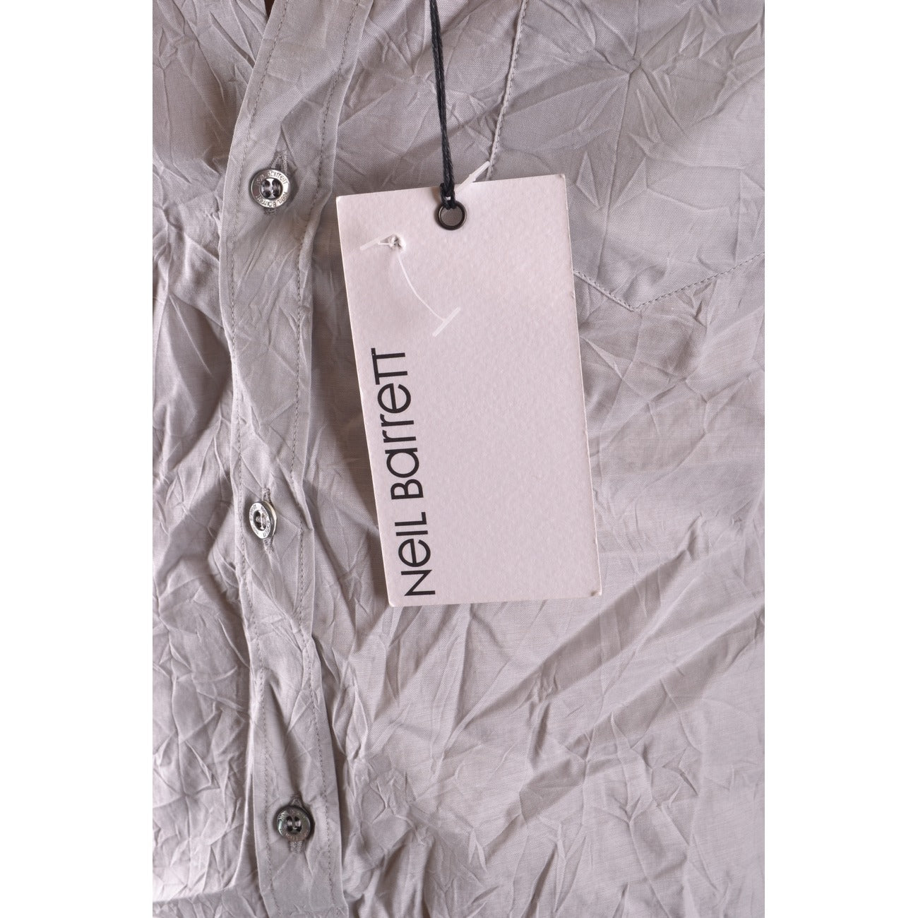 Neil Barrett Shirt Heren Grijs #2431924