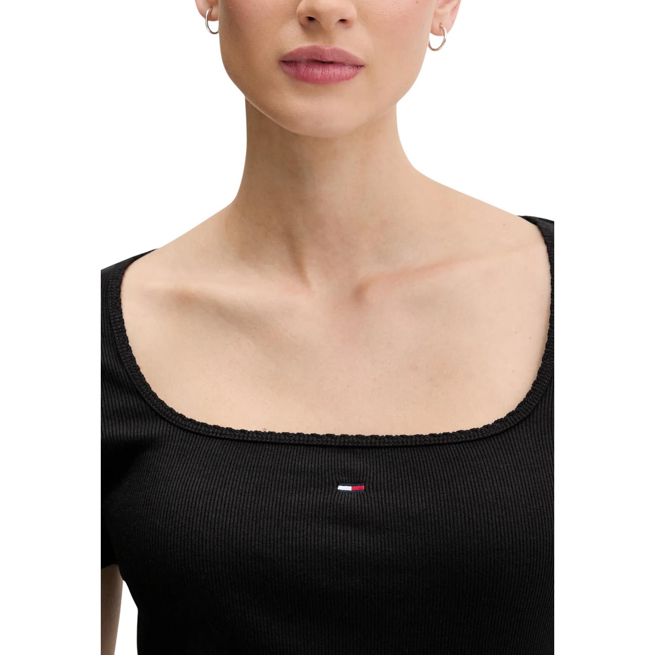 Tommy Hilfiger Jeans T-Shirt Damen Schwarz #2447696