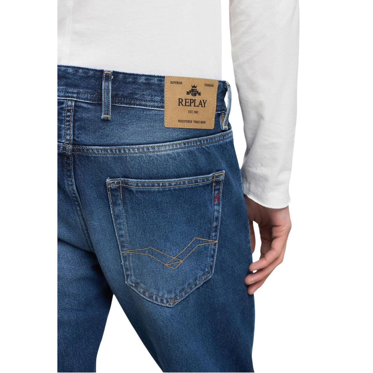 Replay Jeans Herren Blau #2451617