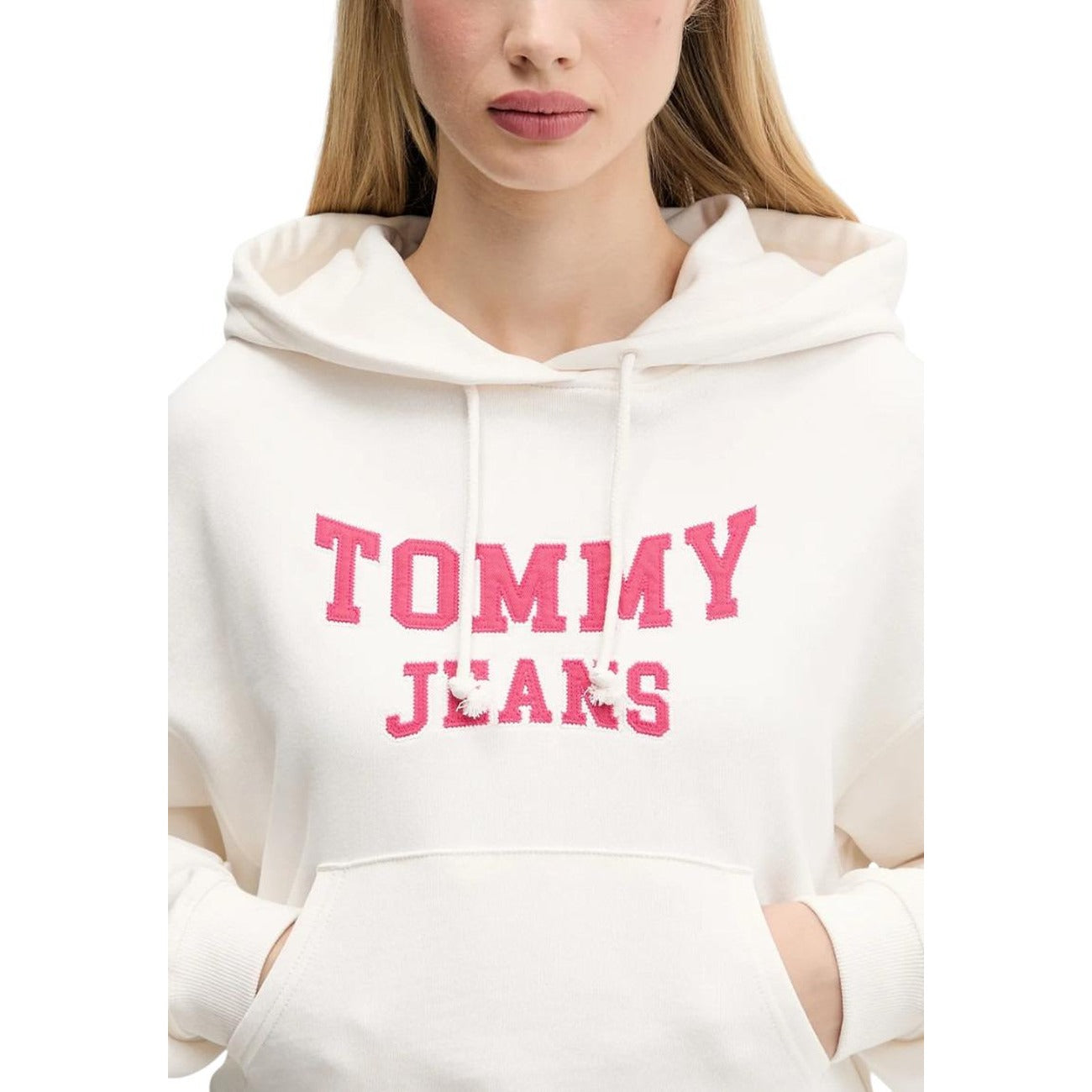 Tommy Hilfiger Jeans Sweatshirt Damen Weiß #2439060