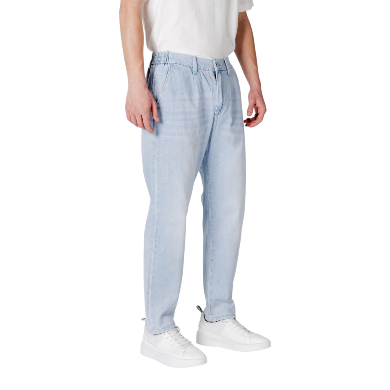 Gianni Lupo Jeans Herren Hellblau