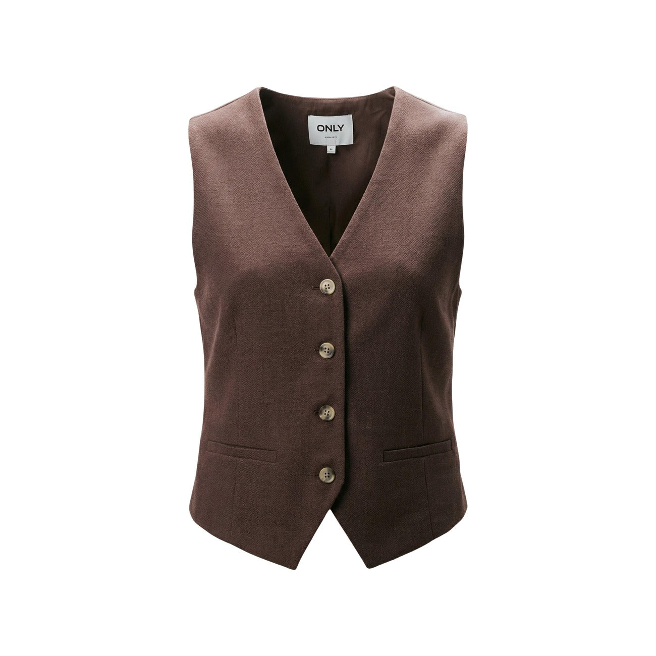 Only Gilet Women Brown