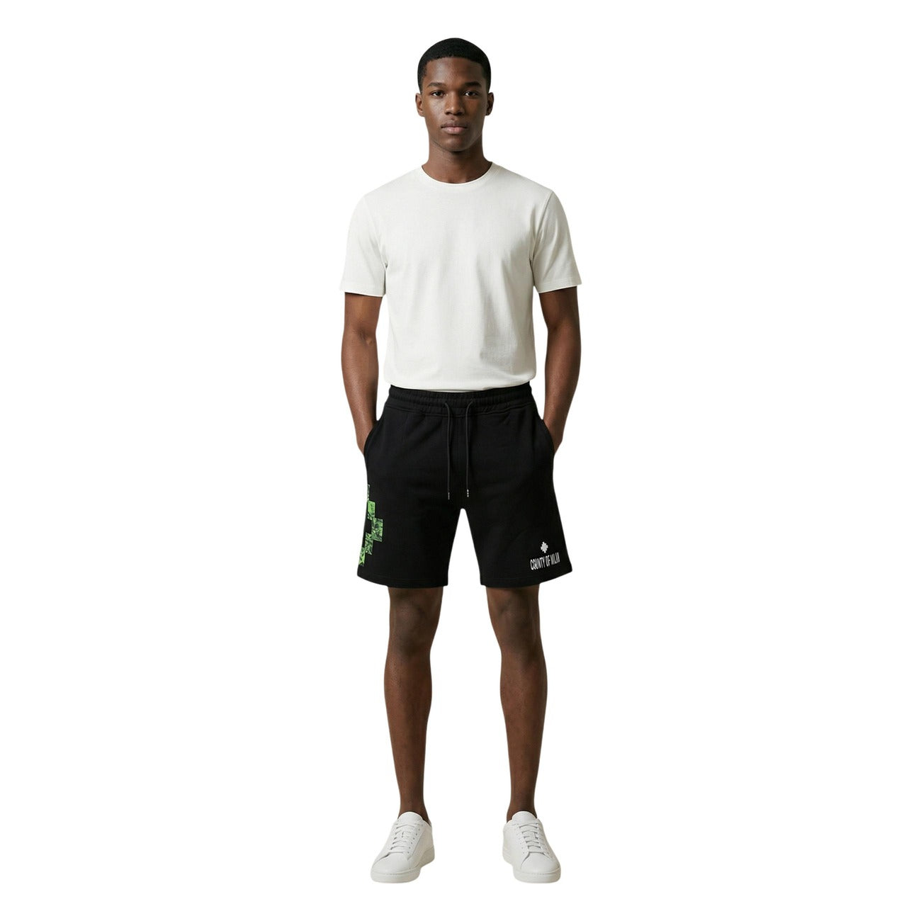 County Of Milan Bermuda Men Black #2460249