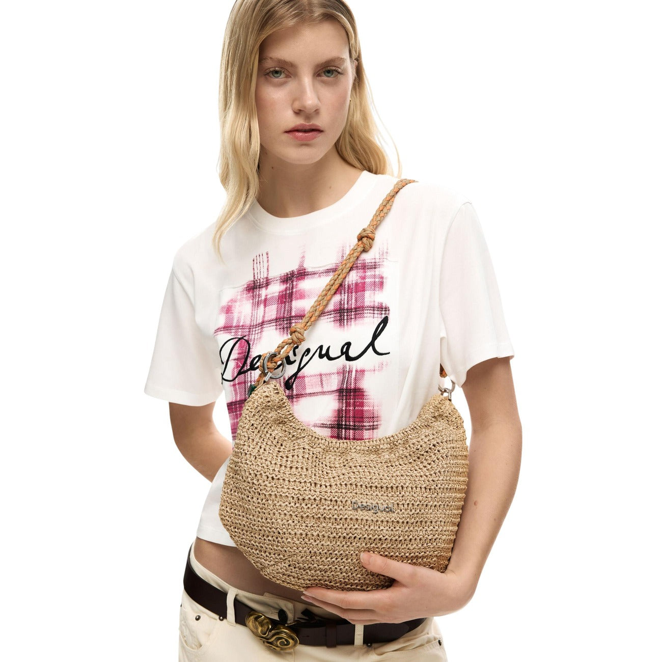 Desigual Tasche Damen Beige #2459257