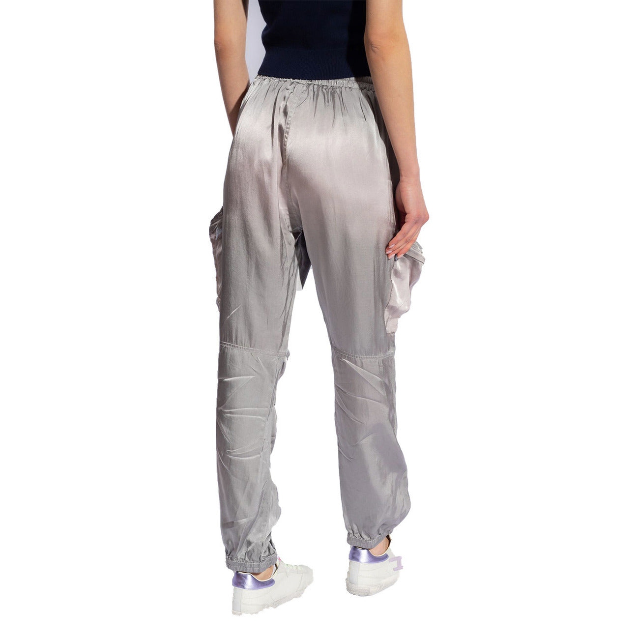 Diesel Broek Dames Zilver