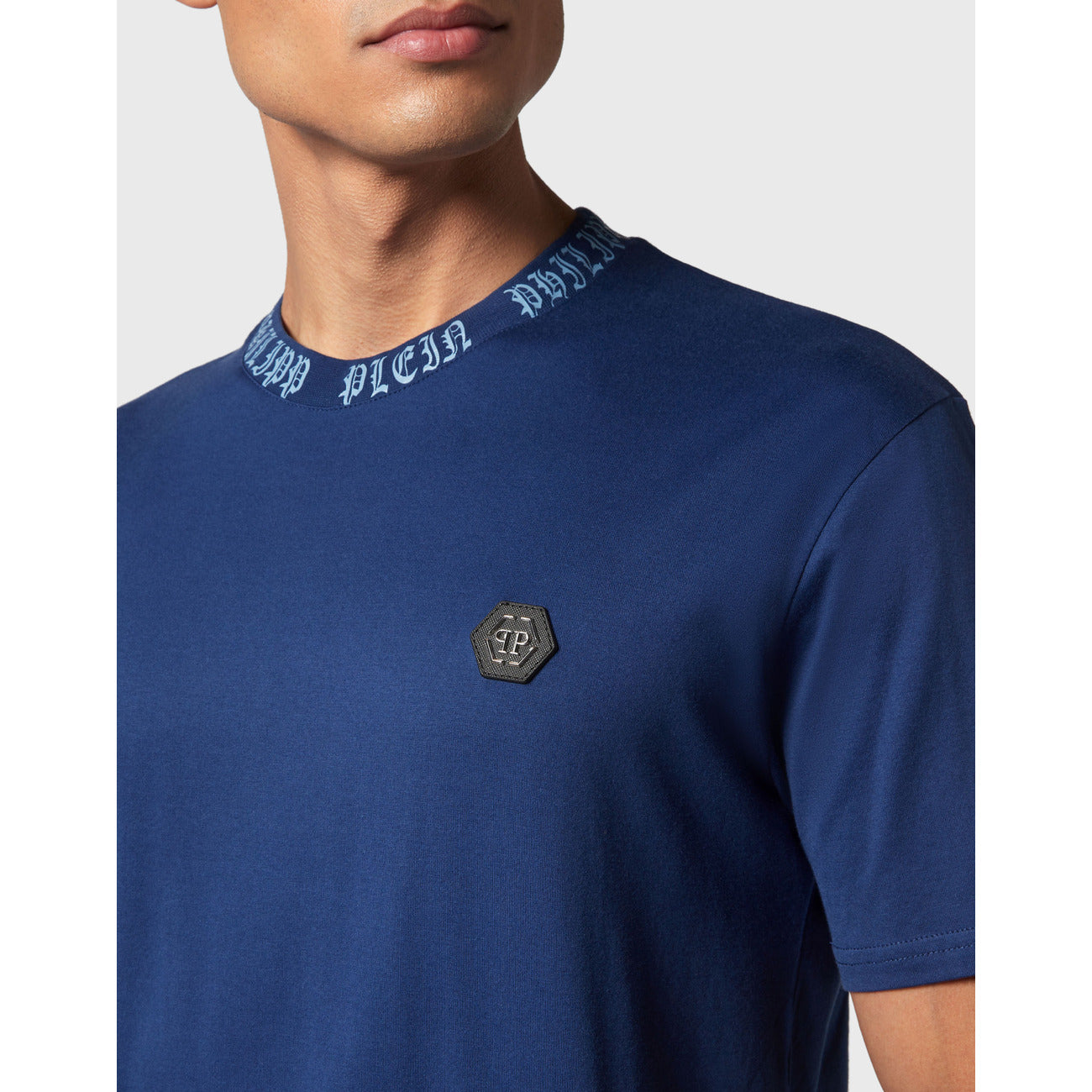 Philipp Plein T-shirt Heren Blauw