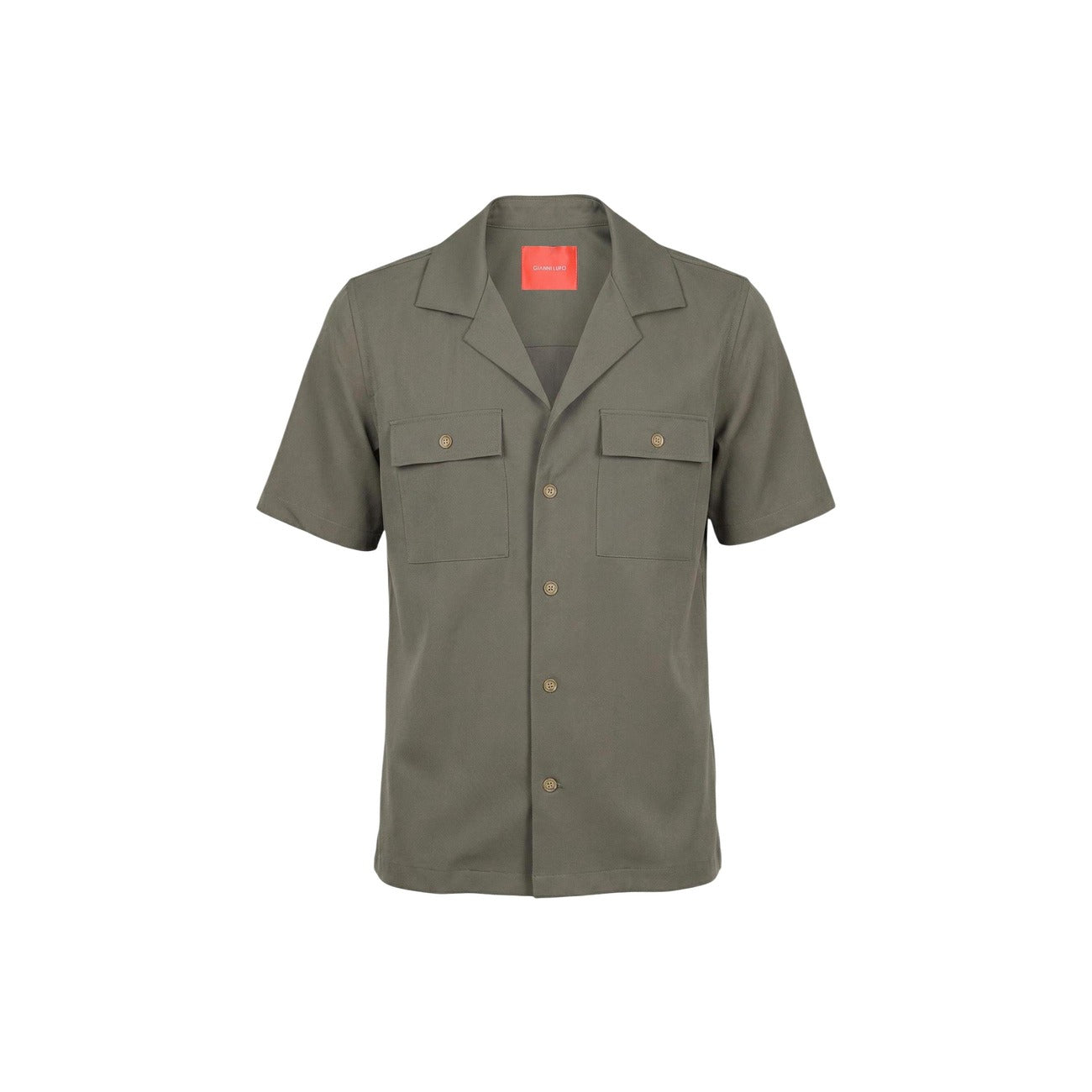 Gianni Lupo Shirt Heren Groen #2455554