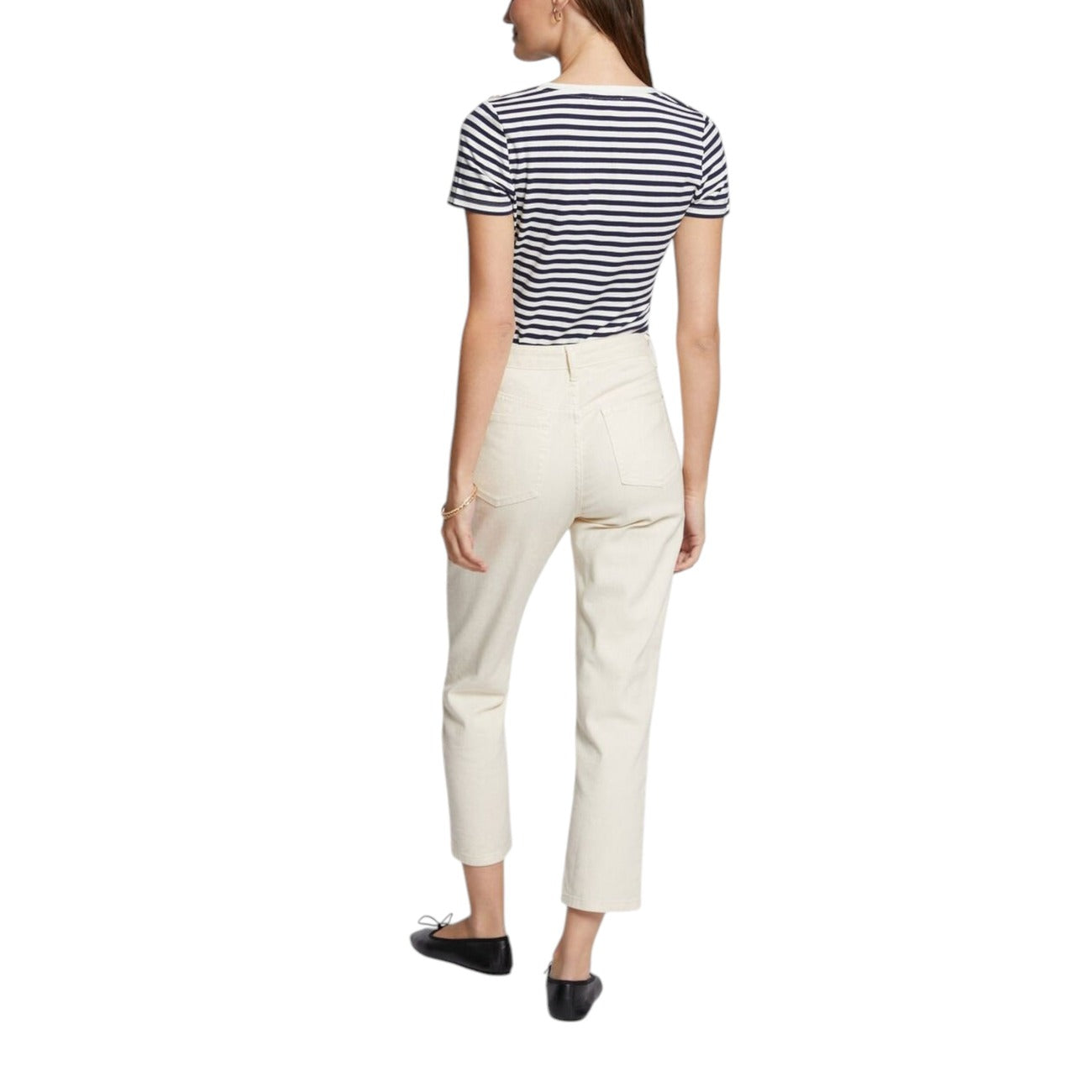 Morgan De Toi T-shirt Dames Wit #2411393