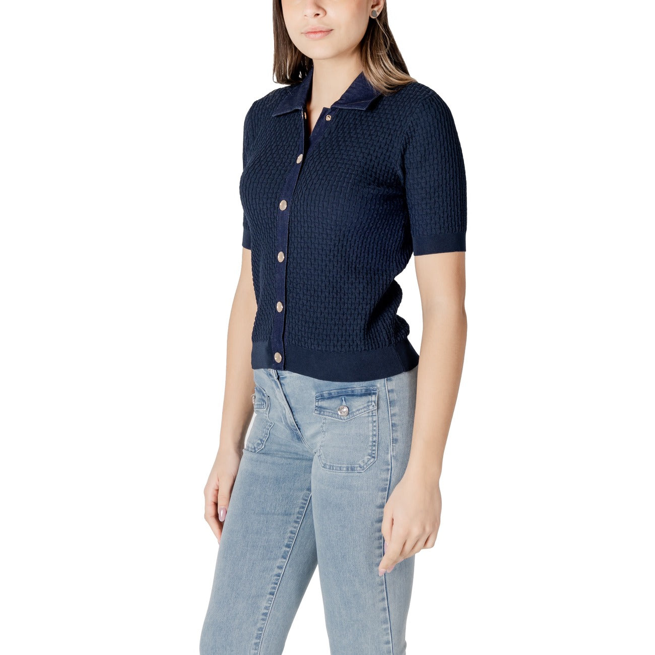 Morgan De Toi Cardigan Damen Blau #2413255