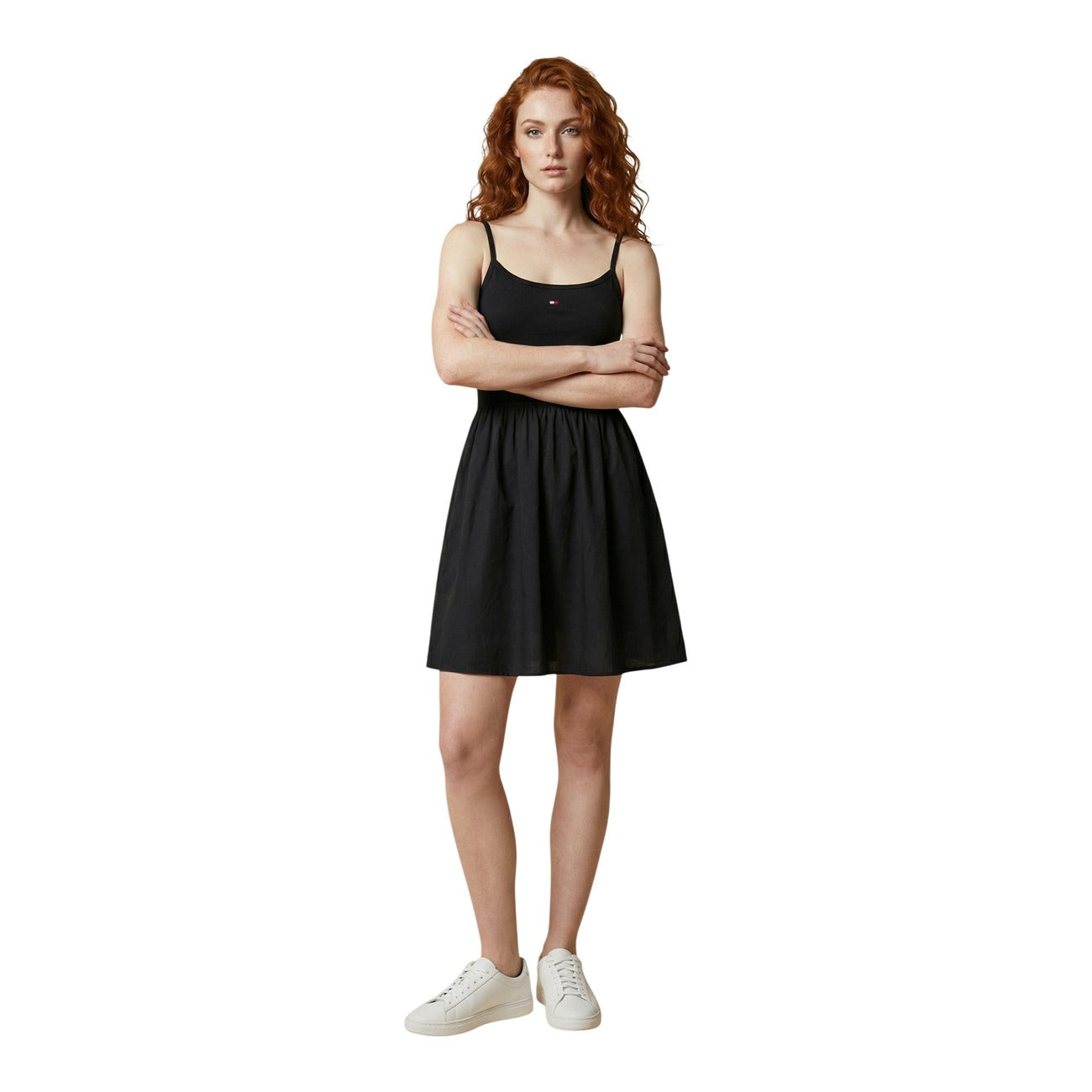 Tommy Hilfiger Jeans Kleid Damen Schwarz