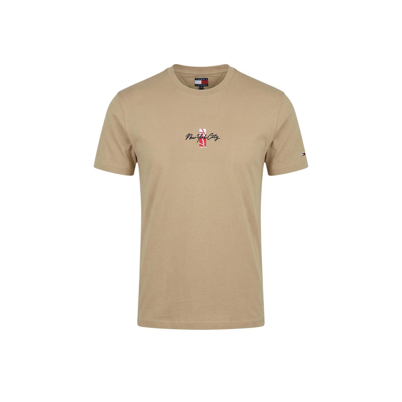 Tommy Hilfiger Jeans T-Shirt Herren Beige #2457658