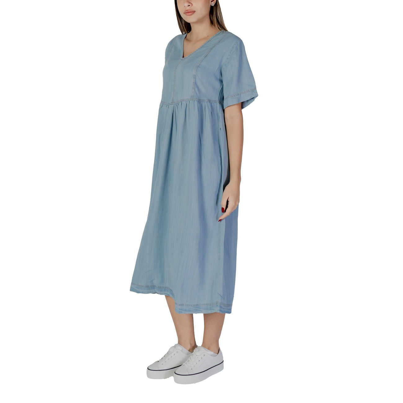 B.young Kleid Damen Hellblau