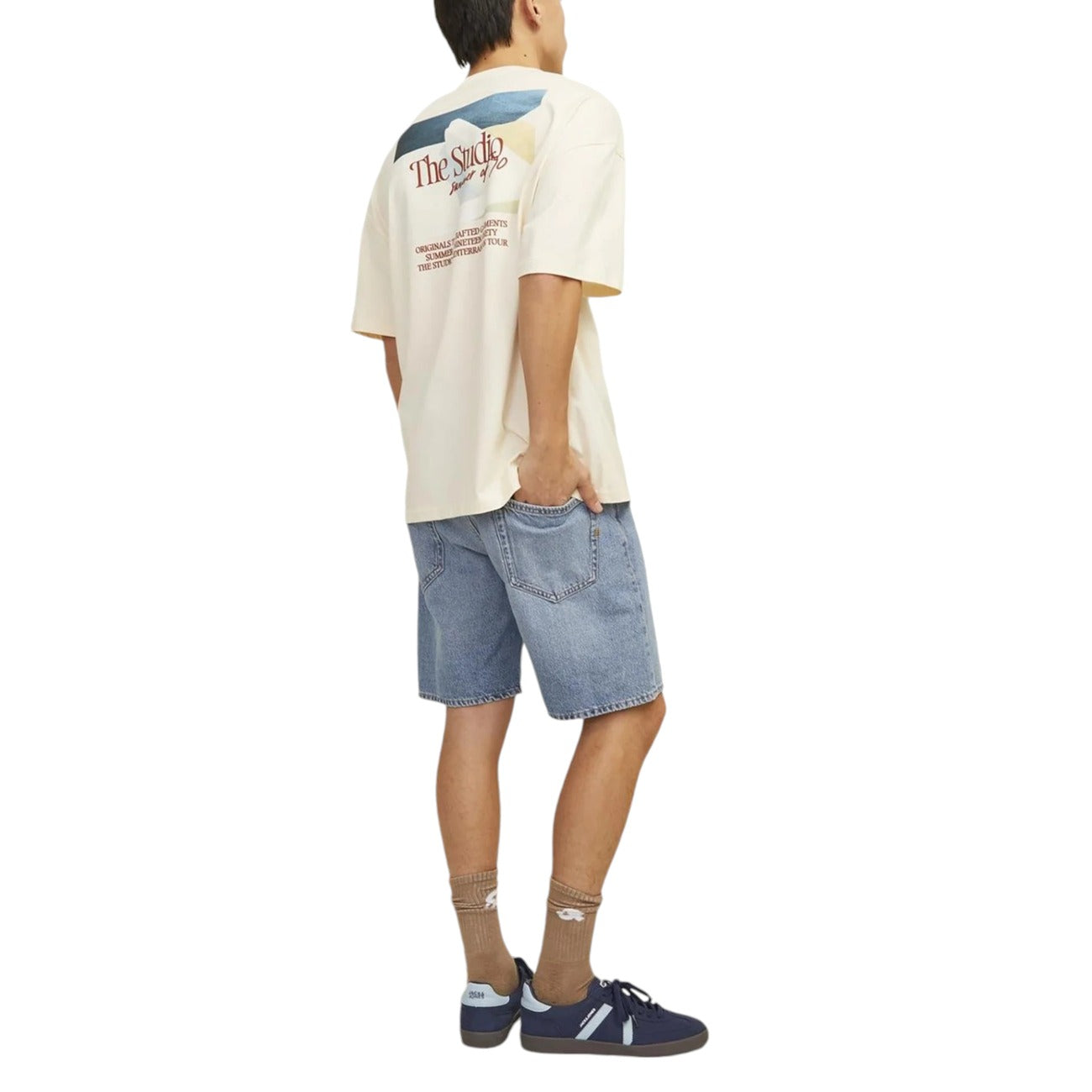 Jack & Jones Bermuda Heren Lichtblauw