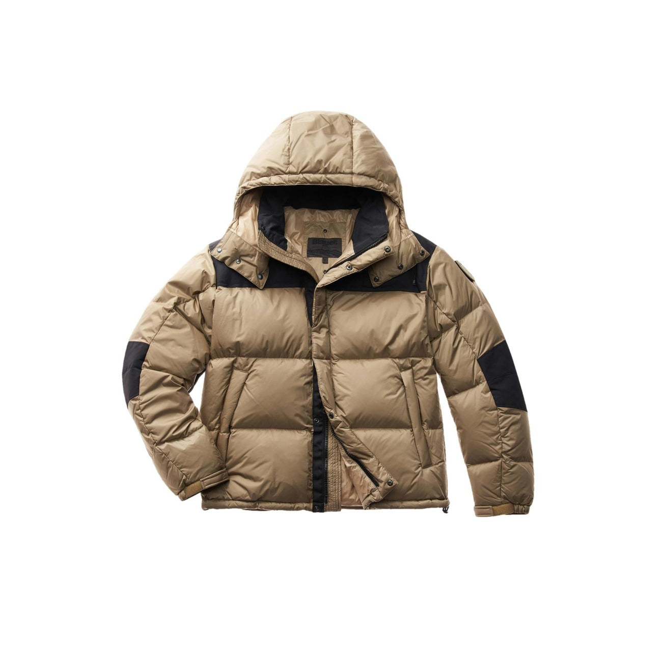 Blauer Windbreaker Heren Grijs