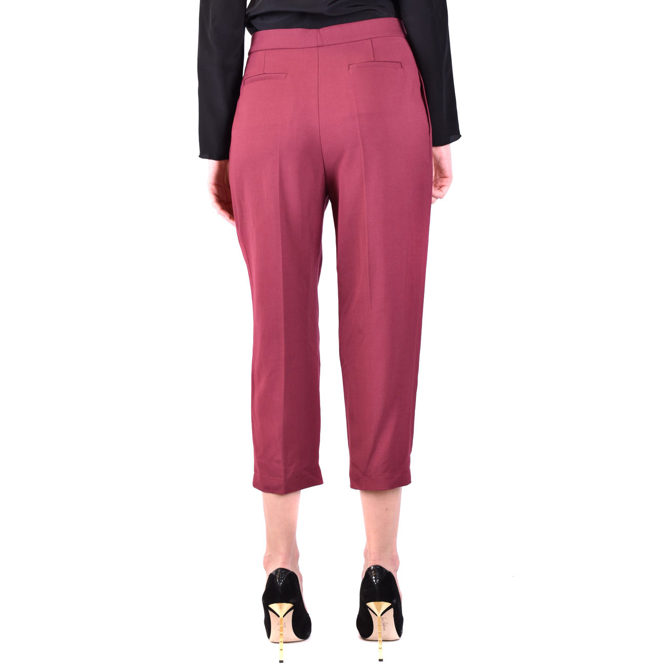 Elisabetta Franchi Broek Dames Bordeaux