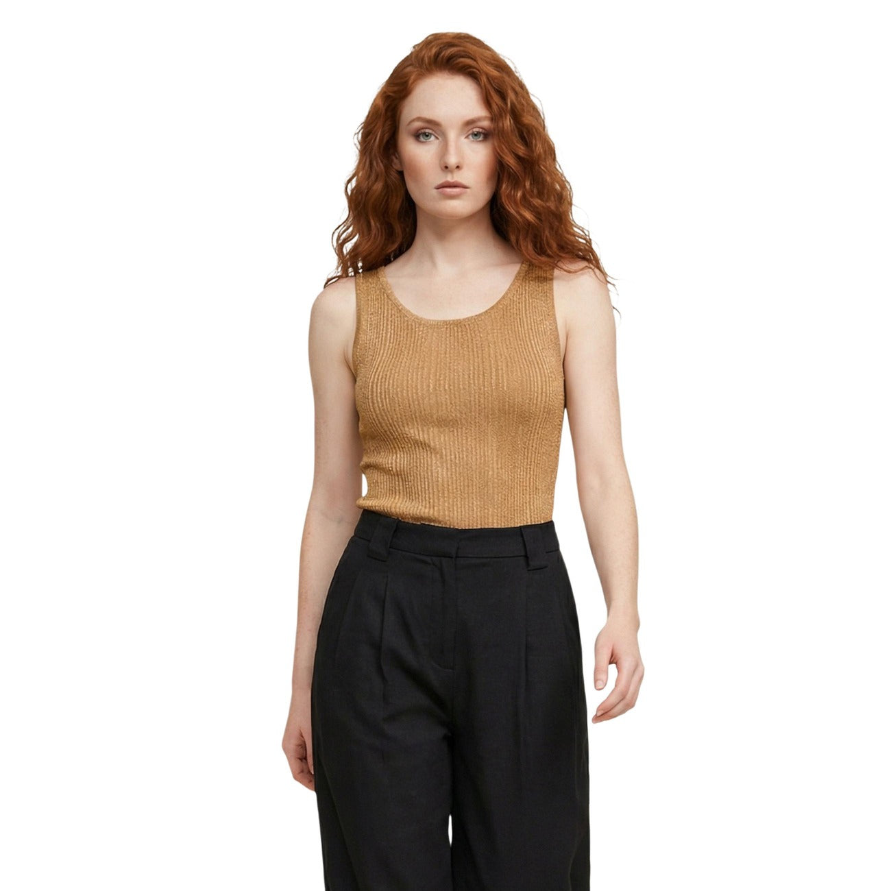 Only Vest Dames Camel
