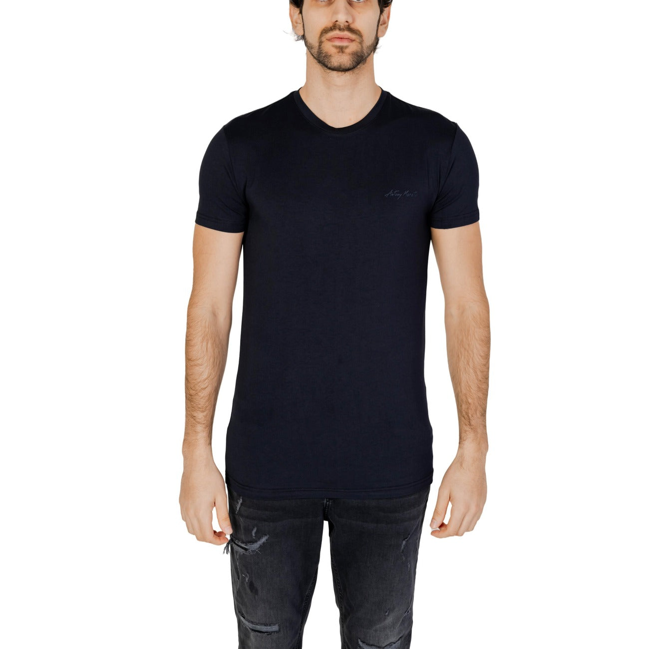 Antony Morato T-shirt Heren Zwart #2209311