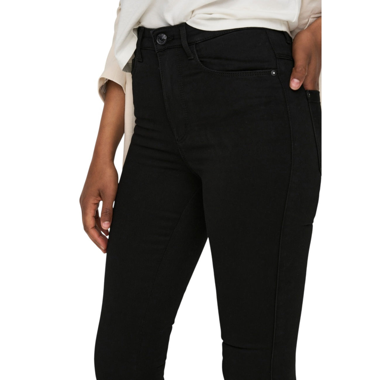Only Hose Damen Schwarz #2462486