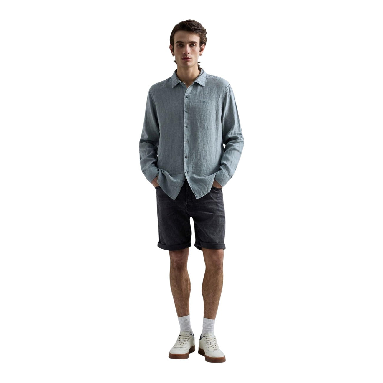 Replay Bermuda Herren Grau