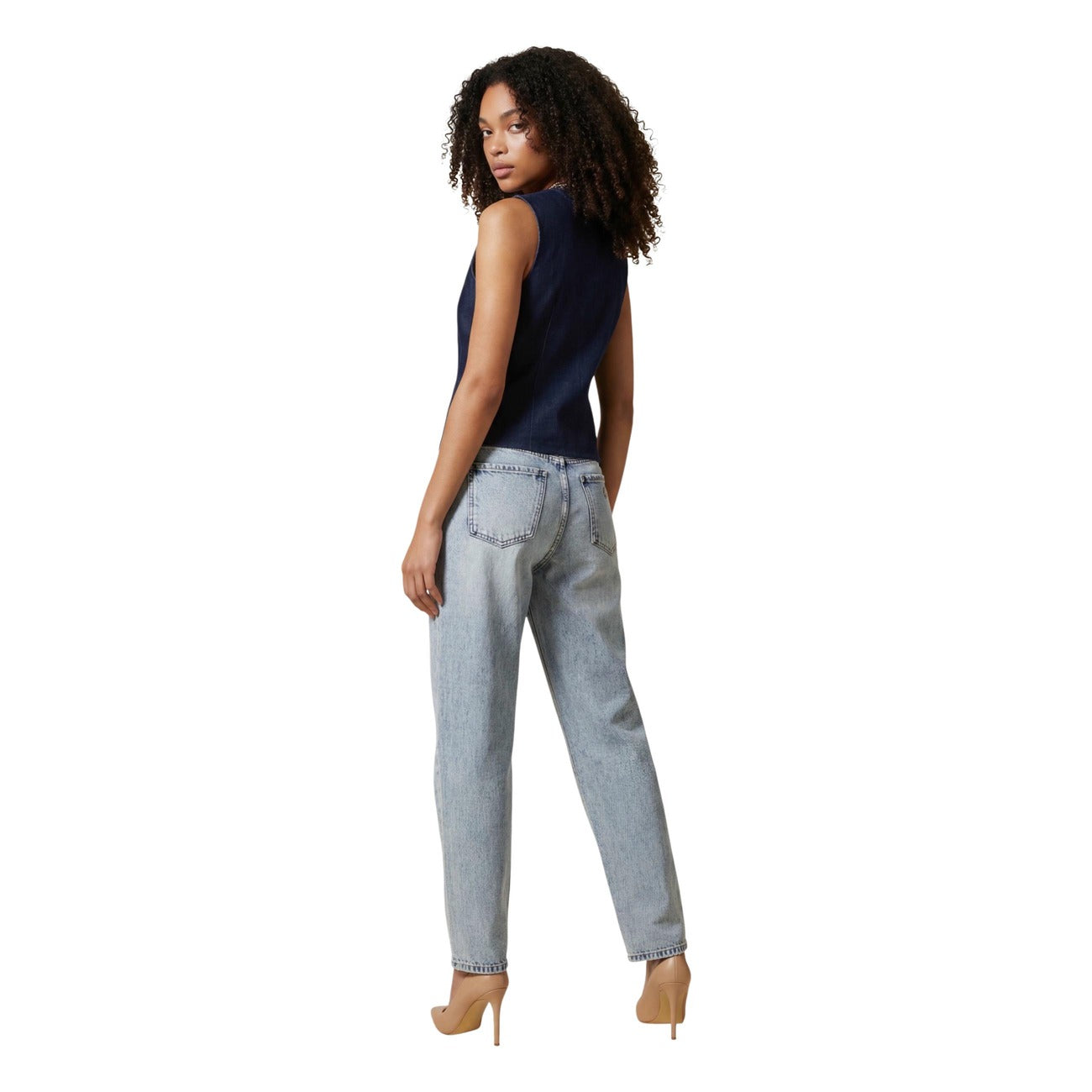 Only Weste Damen Blau