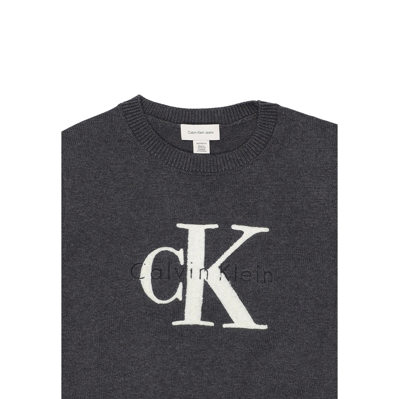 Calvin Klein Jeans Strickmode Damen Grau