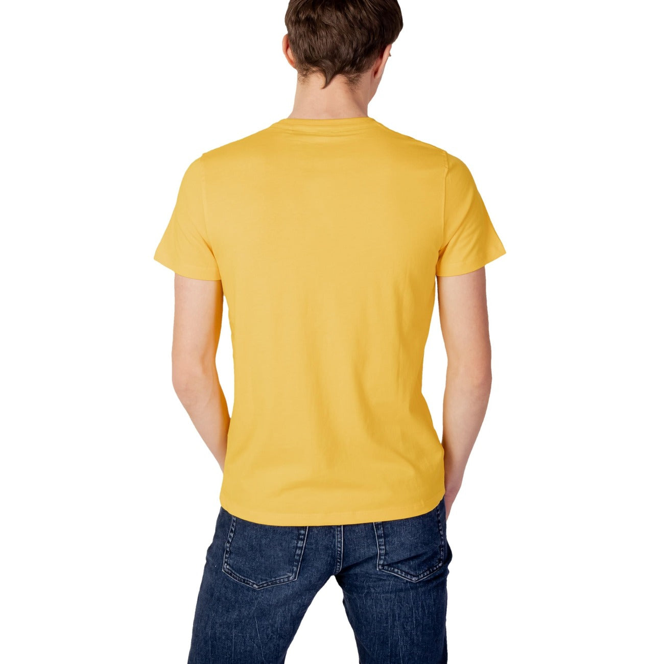 U.s. Polo Assn. T-shirt Heren Geel
