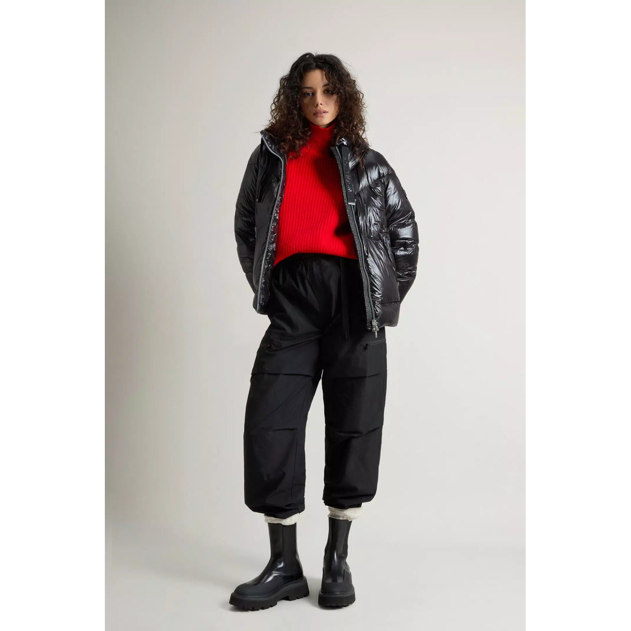 Woolrich Windjack Dames Zwart