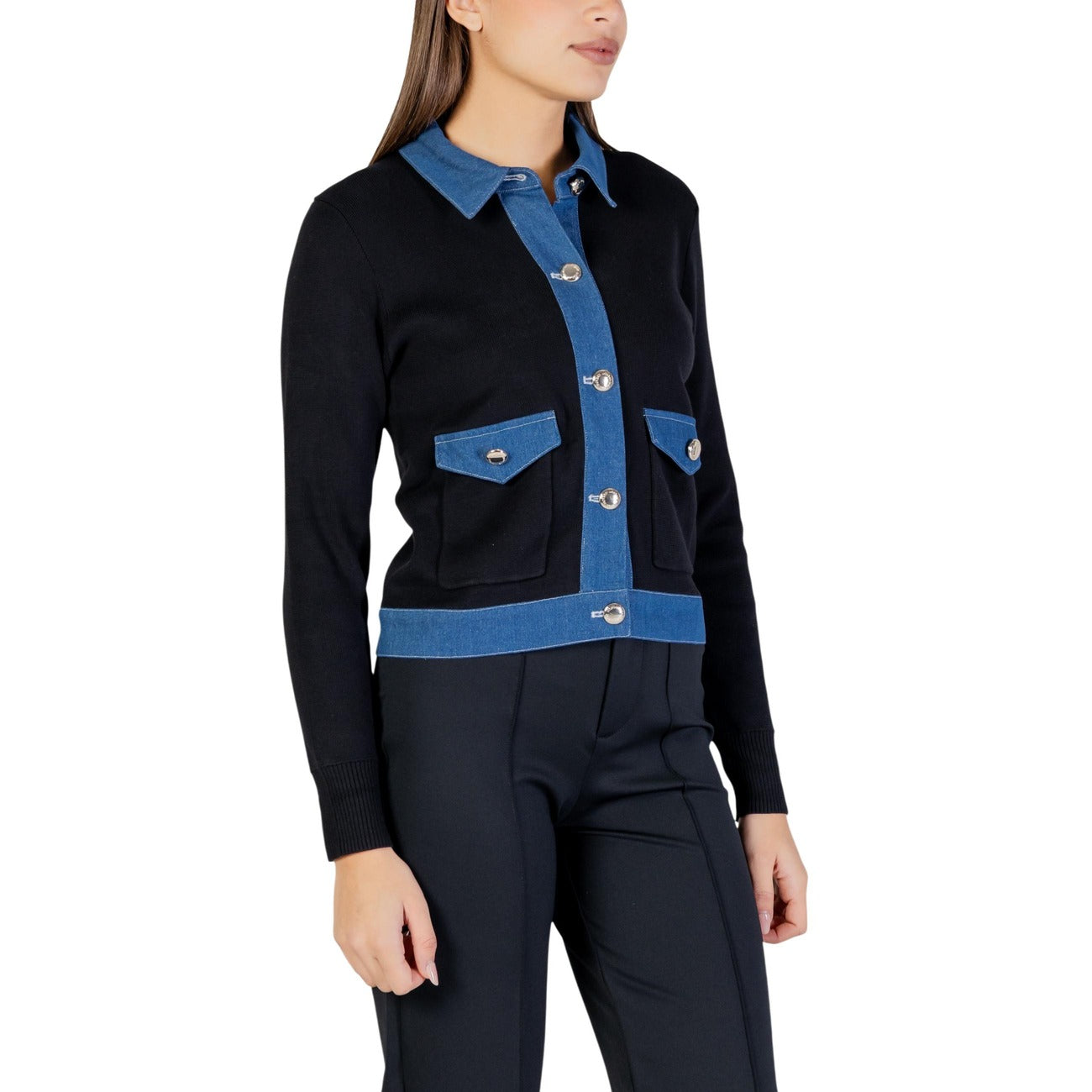 Morgan De Toi Cardigan Damen Schwarz