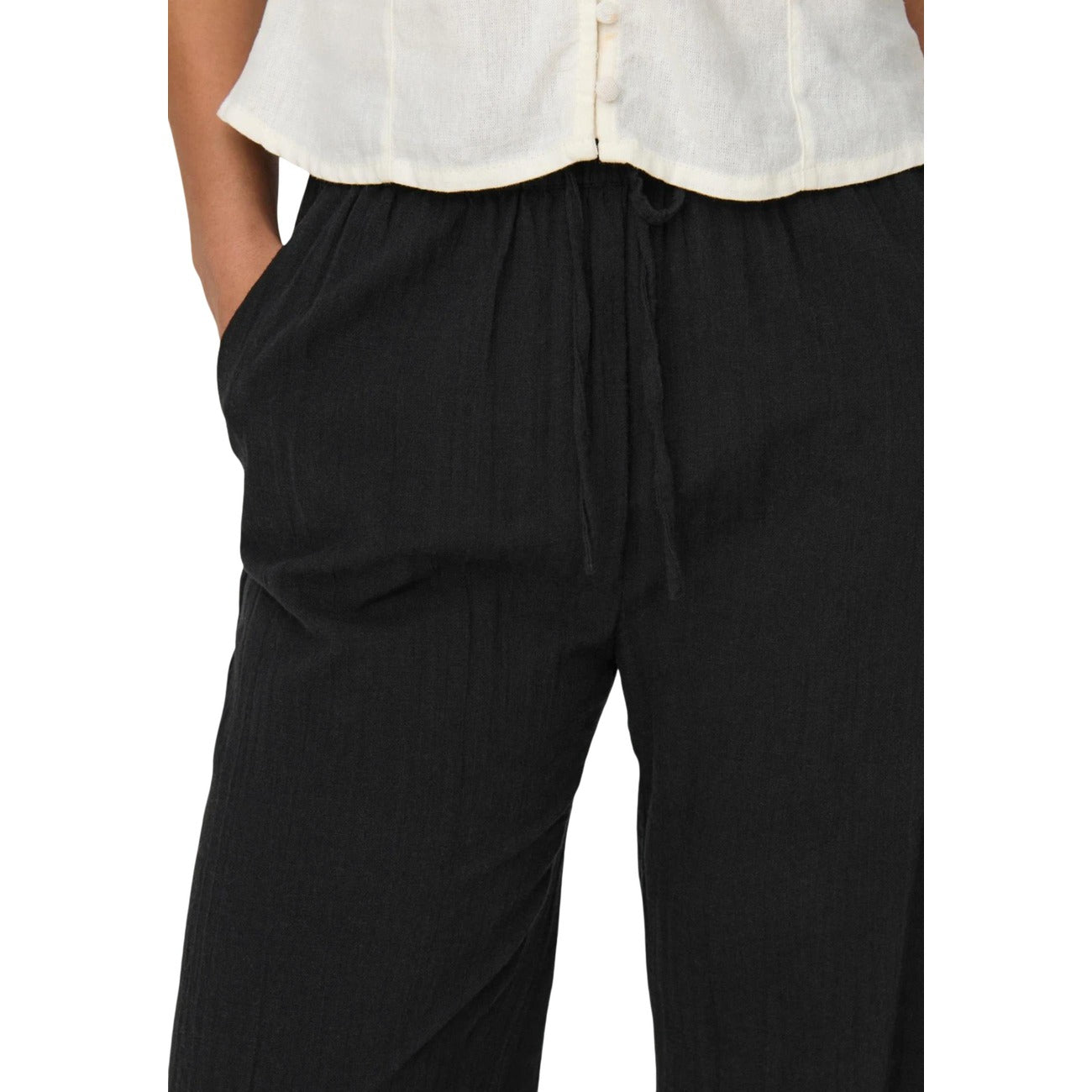 Only Hose Damen Schwarz #2459085