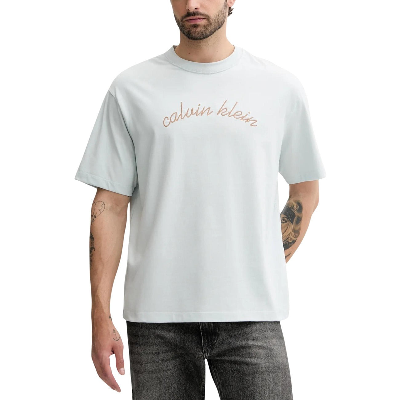 Calvin Klein Jeans T-Shirt Herren Rosa #2446407