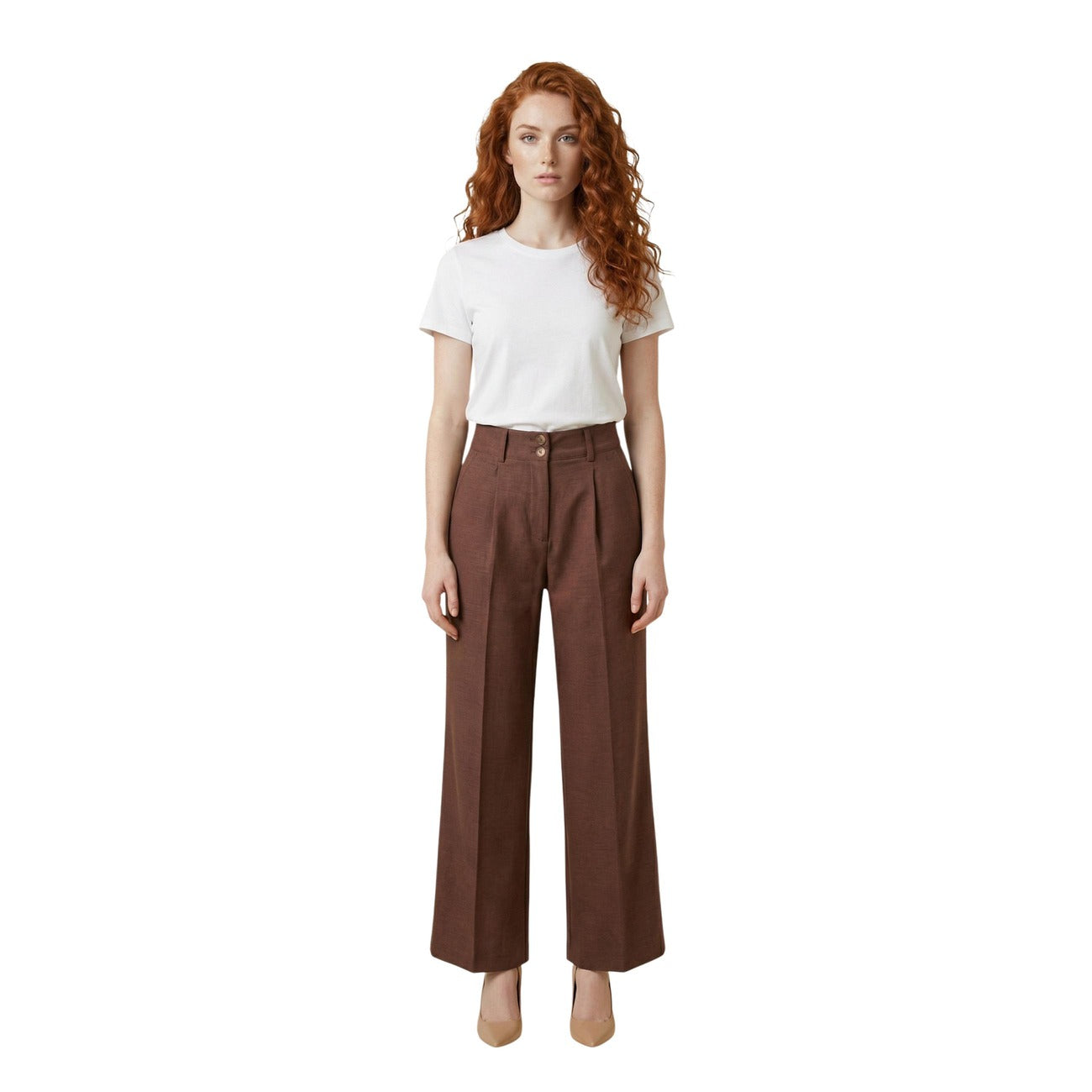 Artigli Trousers Women Brown