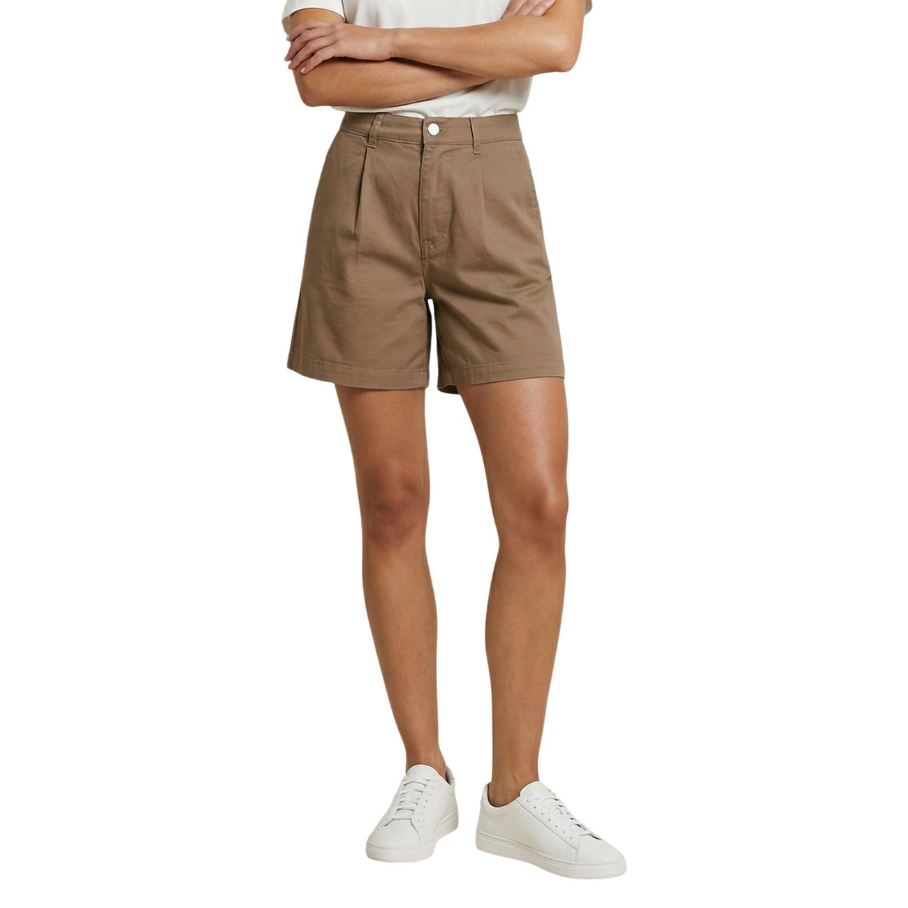 Jacqueline De Yong Shorts Dames Beige