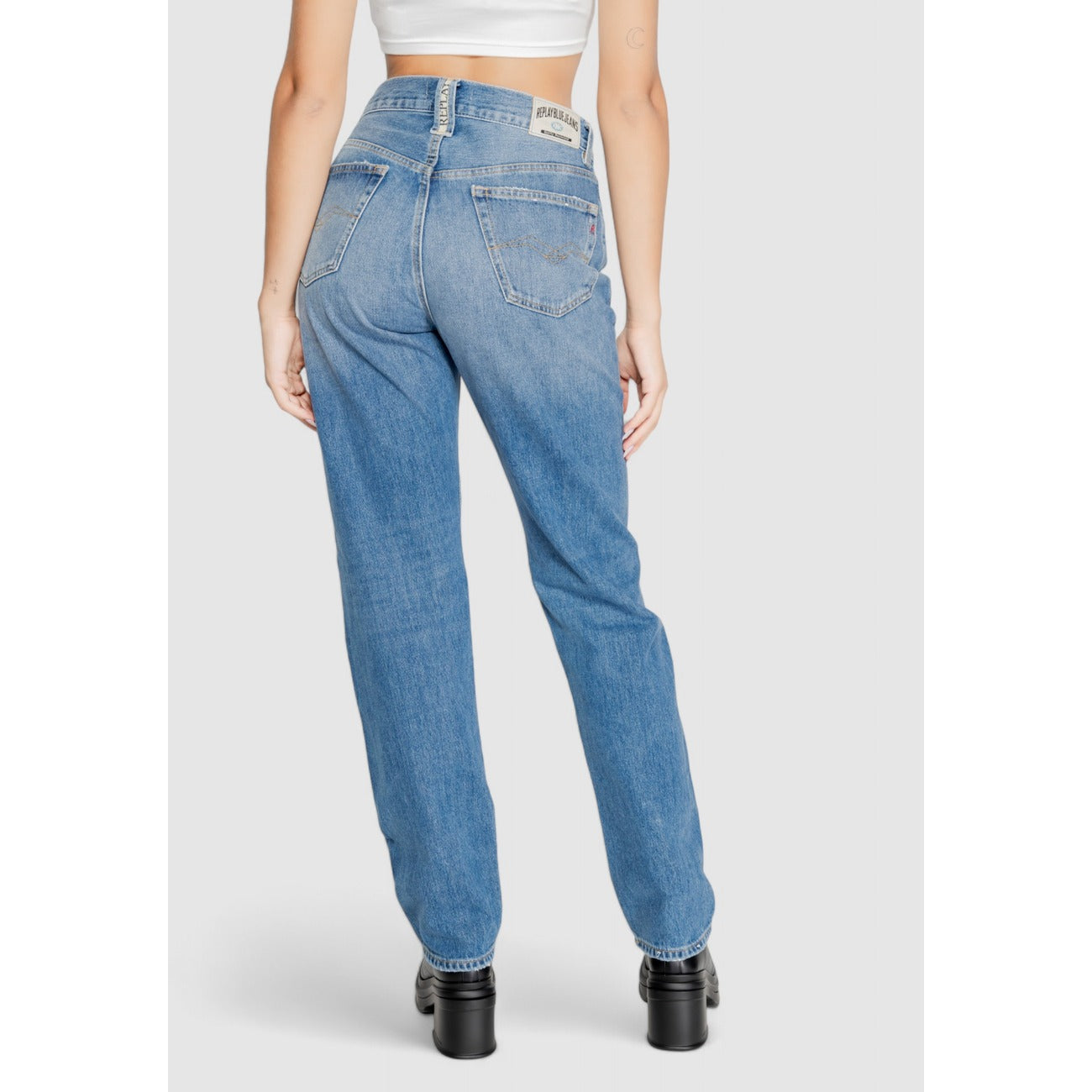 Replay Jeans Dames Blauw #2326676
