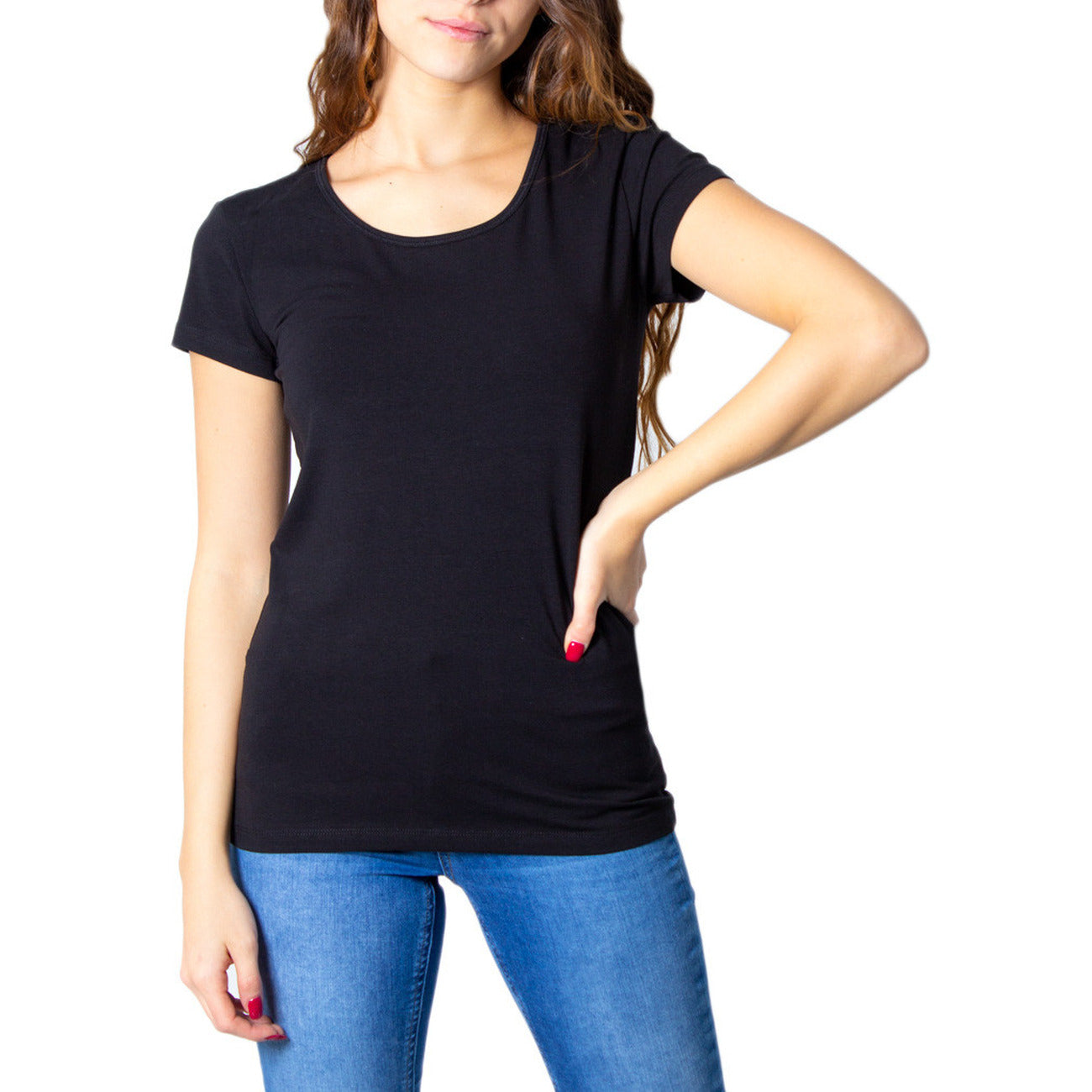 Only T-Shirt Damen Weiß #170903