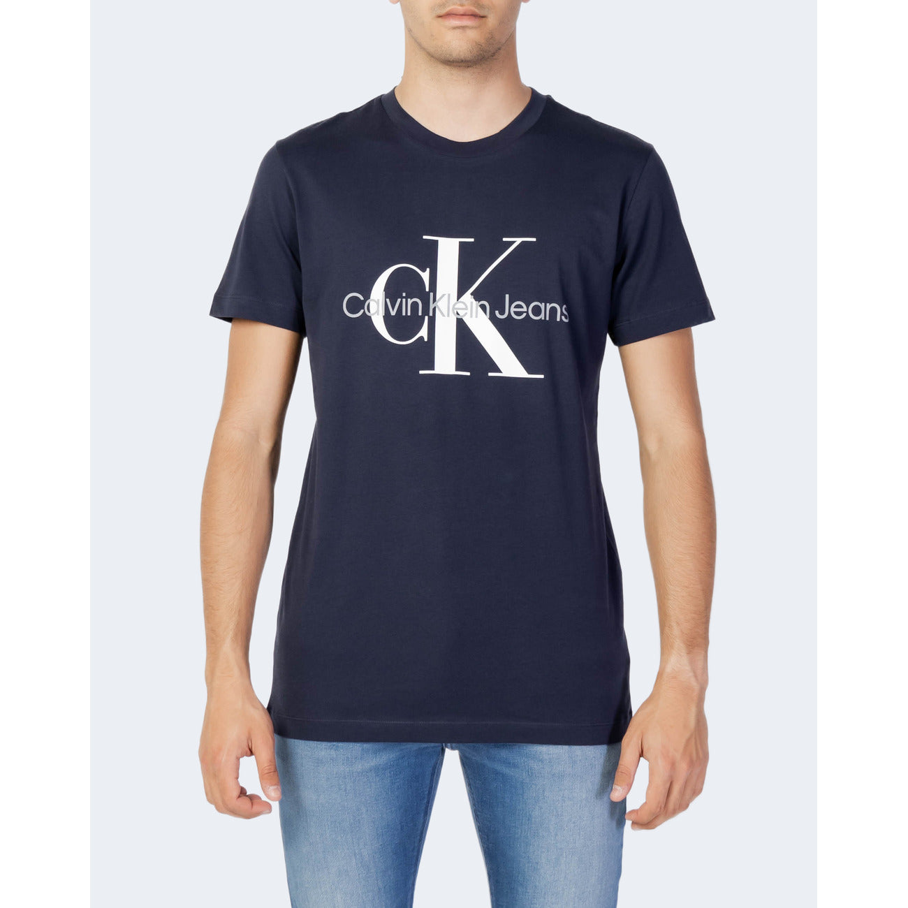 Calvin Klein Jeans T-shirt Heren Blauw #362965