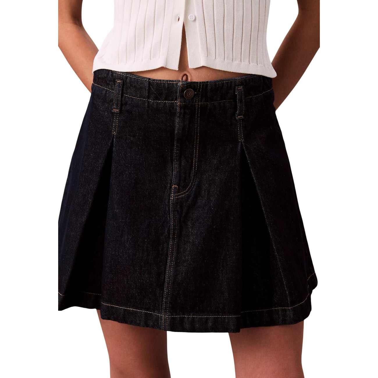 Calvin Klein Jeans Rock Damen Schwarz