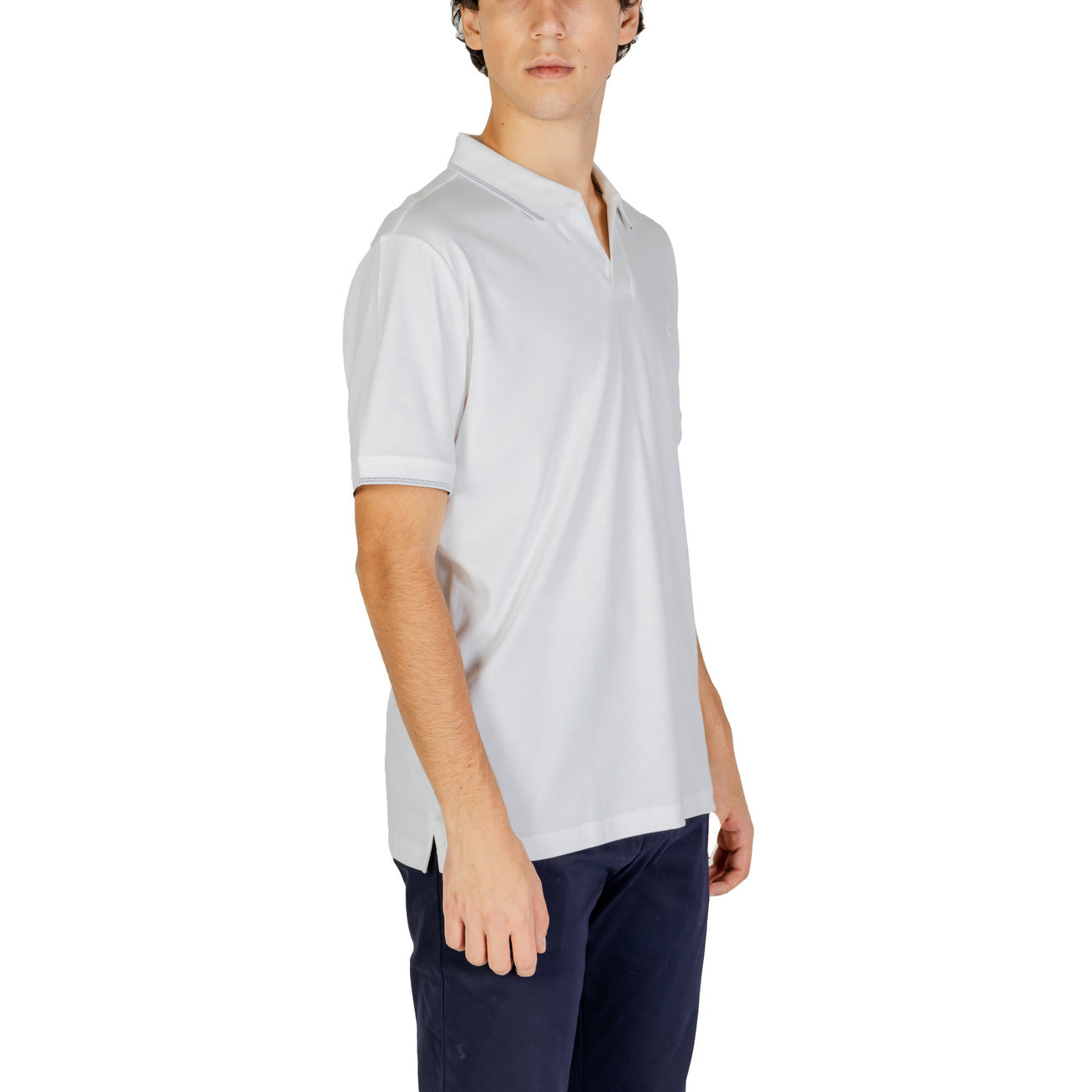 Calvin Klein Jeans Polo Top Heren Wit #2353073