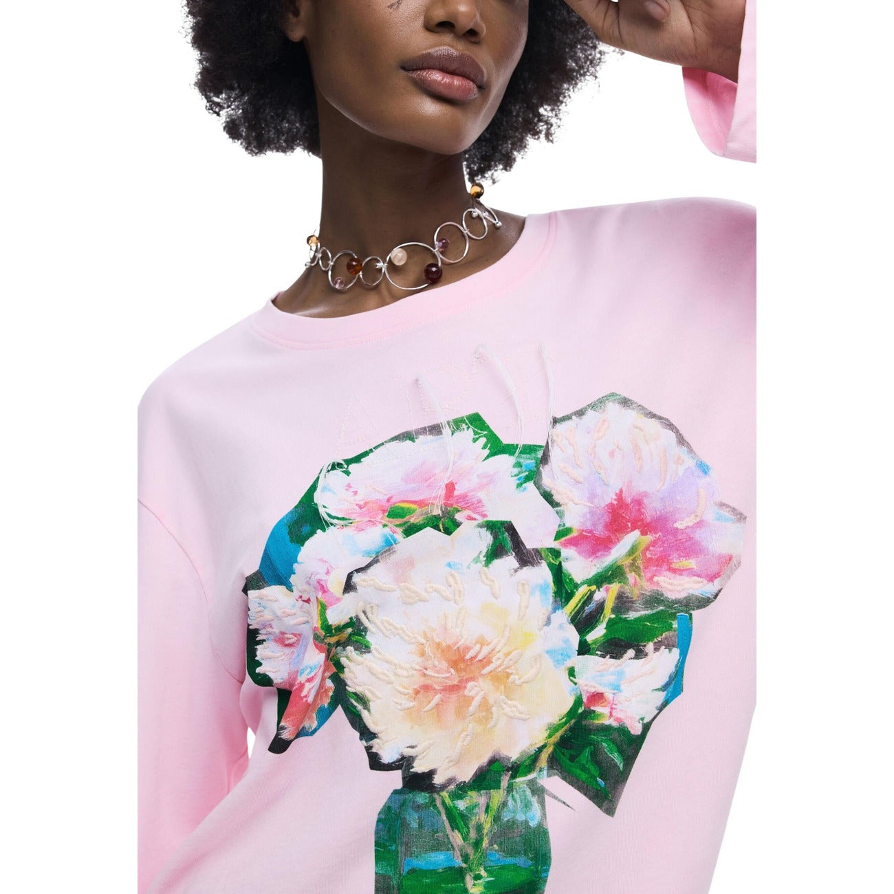 Desigual T-Shirt Damen Rosa #2450200